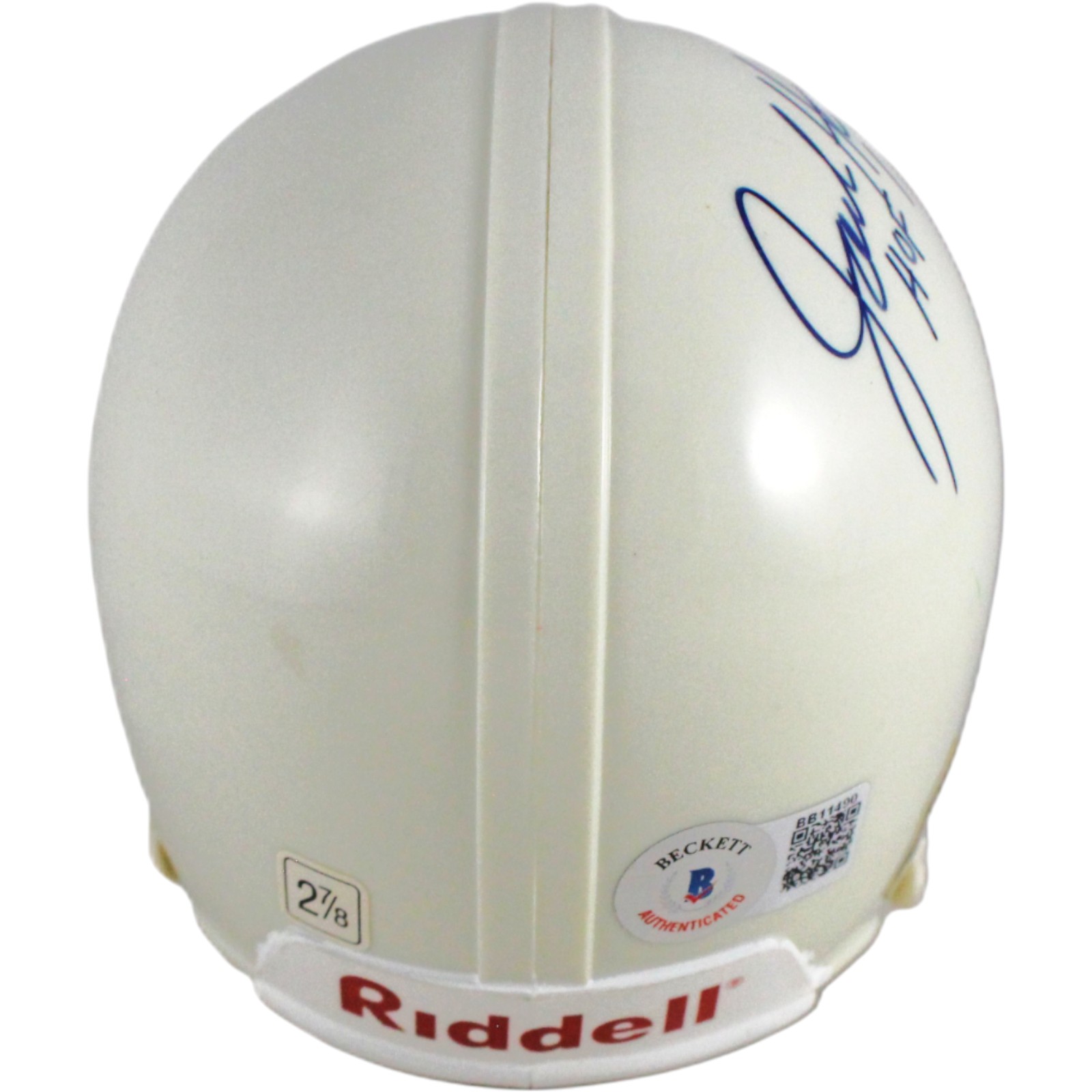 Jack Ham Autographed Penn State Nittany Lions Micro Mini Helmet HOF JSA 52754 3 Jack Ham Autographed Penn State Nittany Lions Micro Mini Helmet HOF JSA 52754