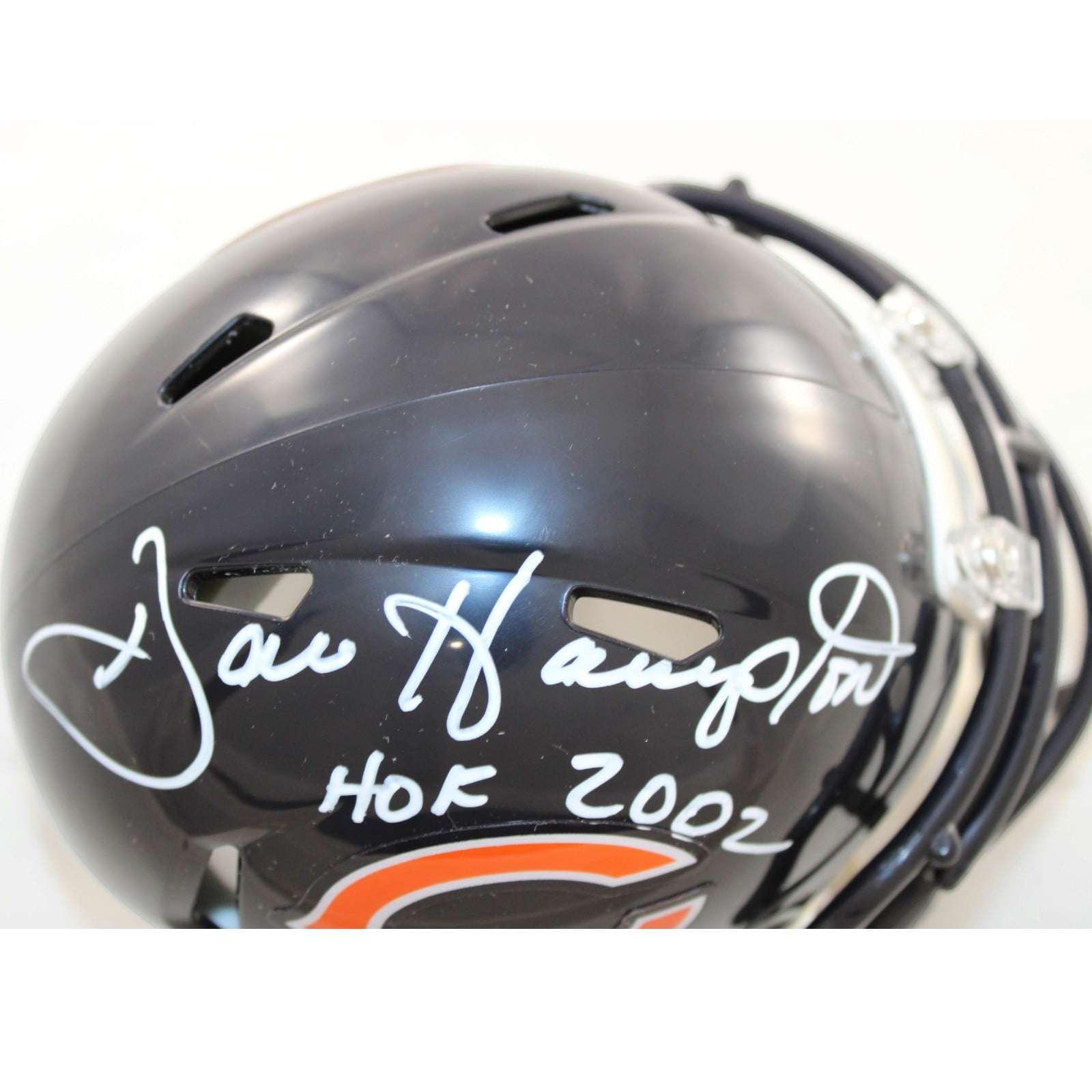 Dan Hampton Autographed Chicago Bears Mini Helmet W/HOF Beckett WIT 58686 3 Dan Hampton Autographed Chicago Bears Mini Helmet W/HOF Beckett WIT 58686