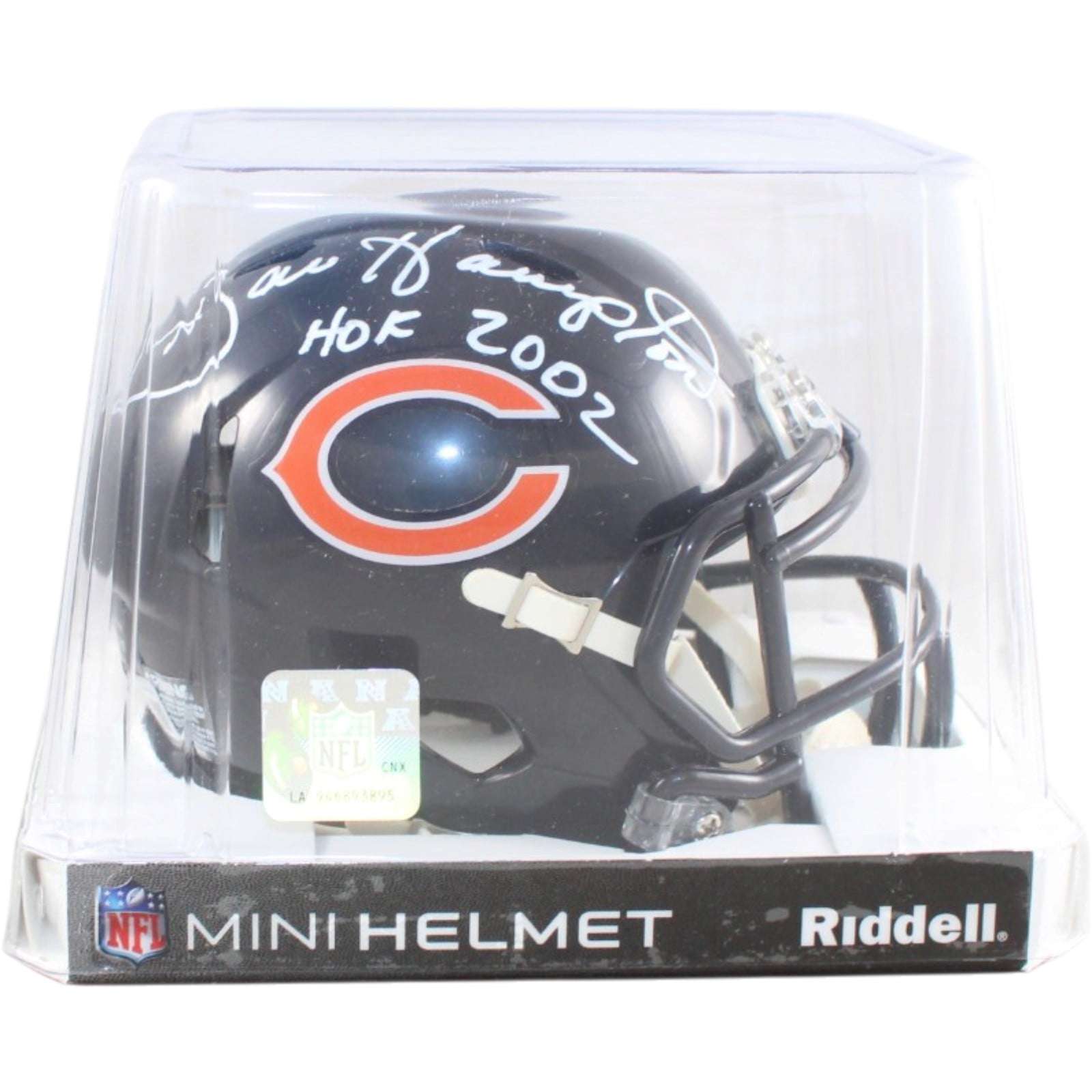 Dan Hampton Autographed Chicago Bears Mini Helmet W/HOF Beckett WIT 58686 5 Dan Hampton Autographed Chicago Bears Mini Helmet W/HOF Beckett WIT 58686