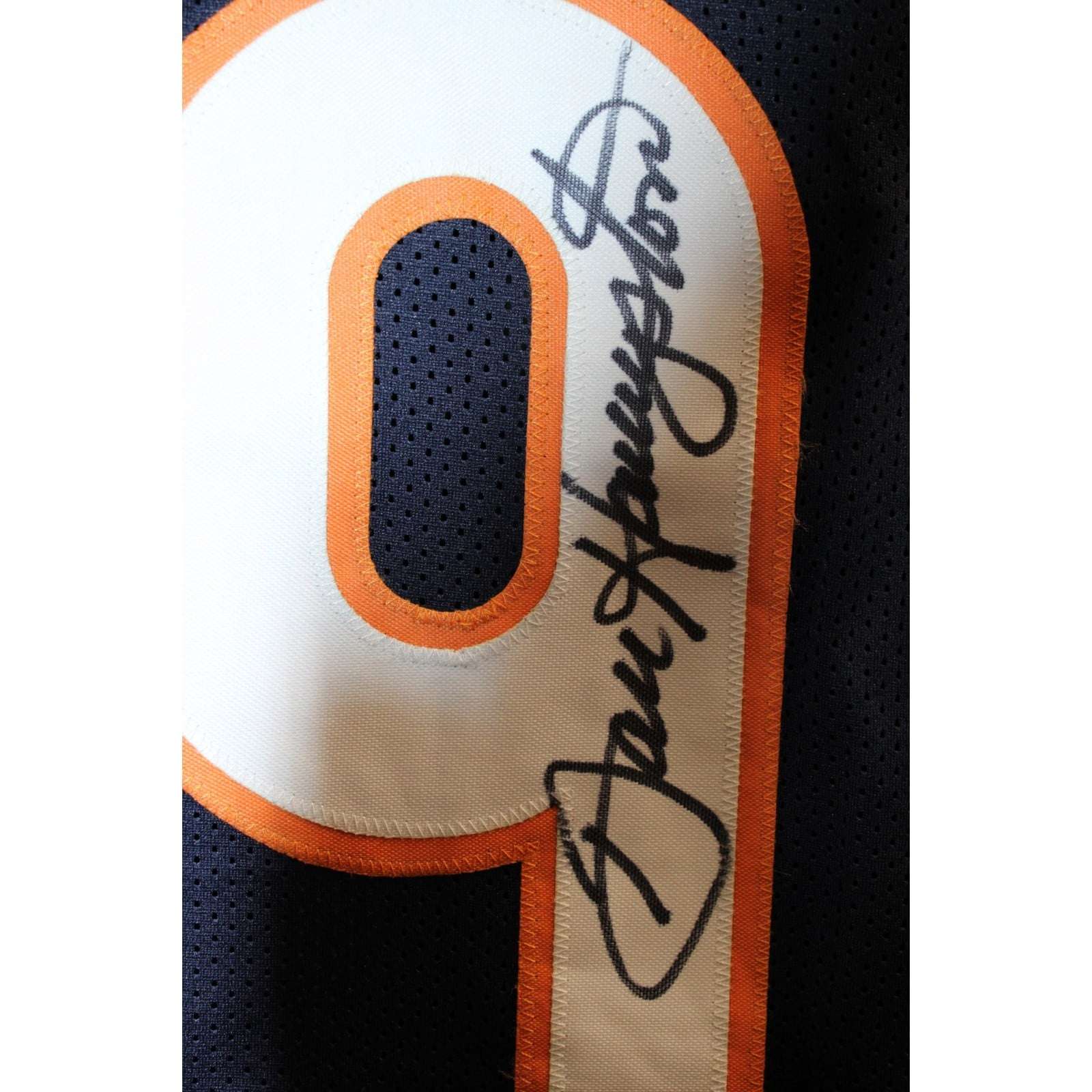 Dan Hampton Autographed/Signed Pro Style Jersey Blue Size XL HOF 02 TRI 58780 2 Dan Hampton Autographed/Signed Pro Style Jersey Blue Size XL HOF 02 TRI 58780