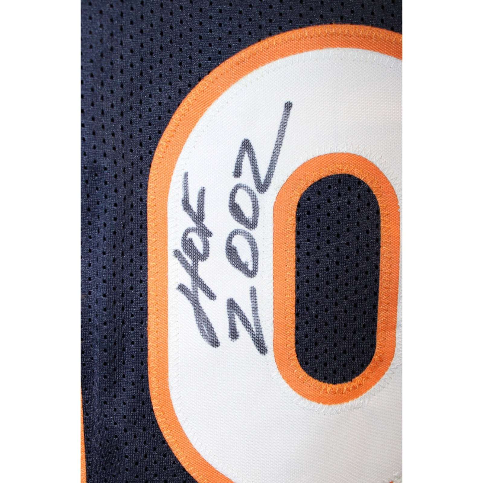 Dan Hampton Autographed/Signed Pro Style Jersey Blue Size XL HOF 02 TRI 58780 3 Dan Hampton Autographed/Signed Pro Style Jersey Blue Size XL HOF 02 TRI 58780