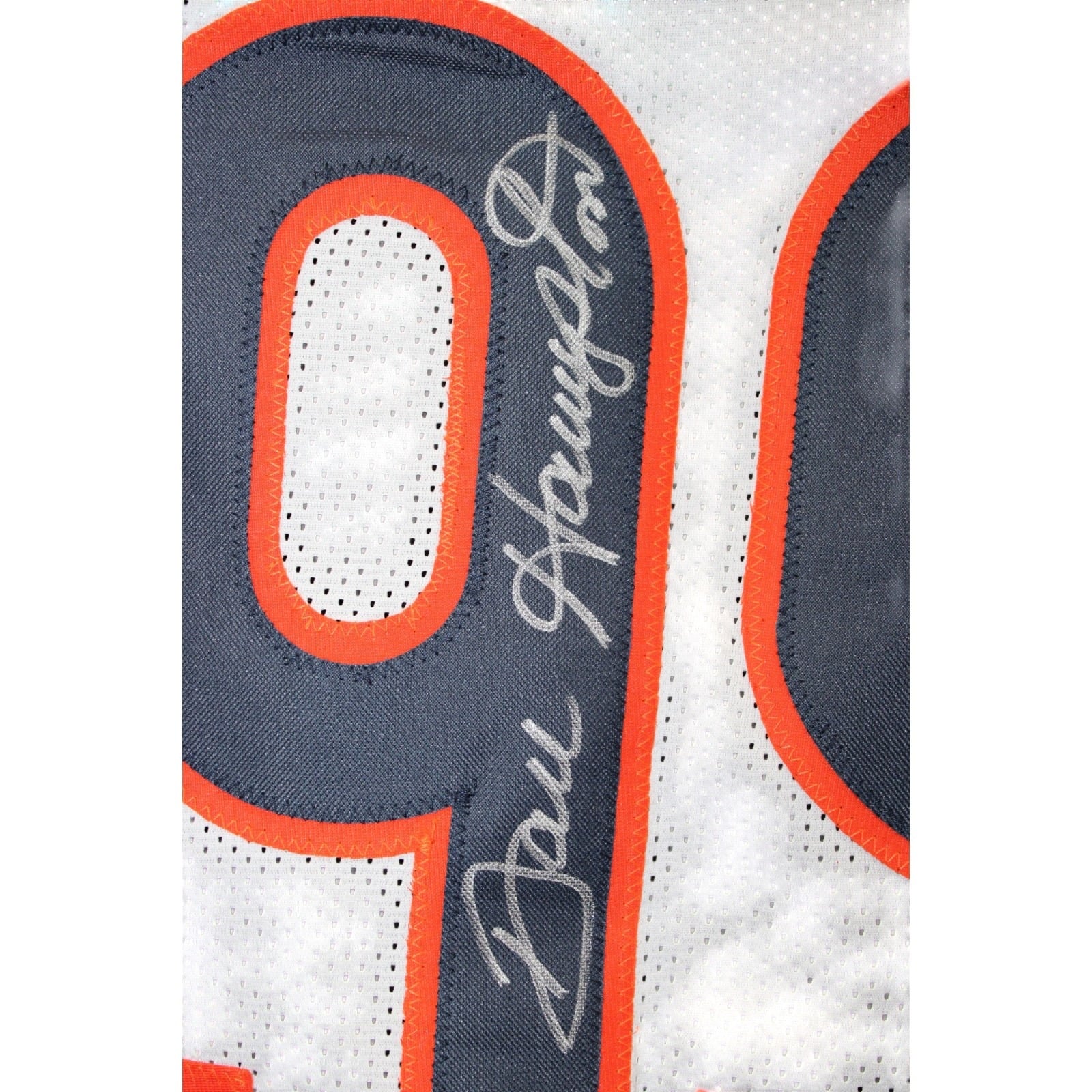 Dan Hampton Autographed Pro Style White Sz XL Jersey 2002 HOF Beckett WIT 58505 2 Dan Hampton Autographed Pro Style White Sz XL Jersey 2002 HOF Beckett WIT 58505