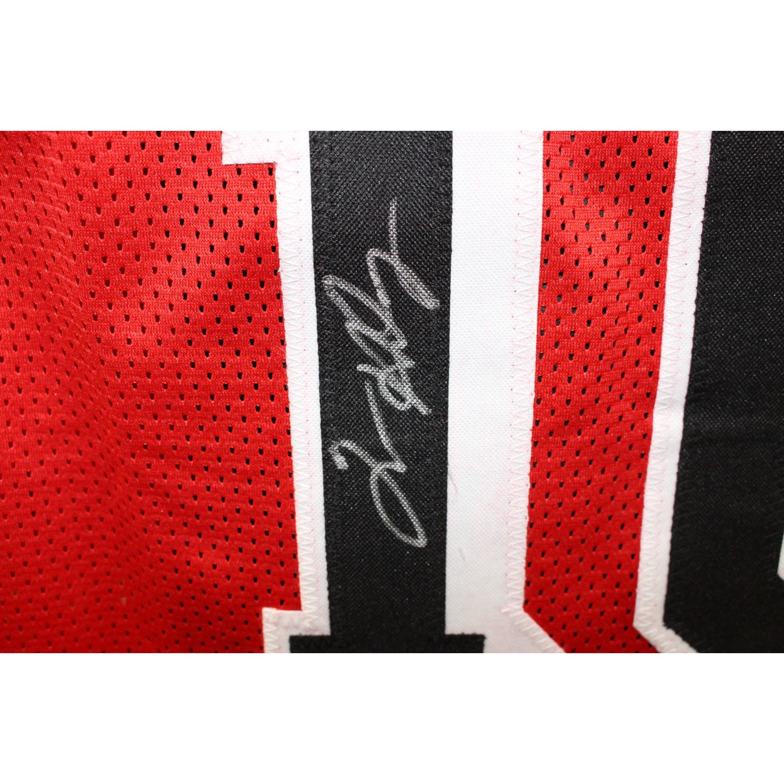 Tim Hardaway Autographed/Signed Pro Style Red Jersey HOF JSA