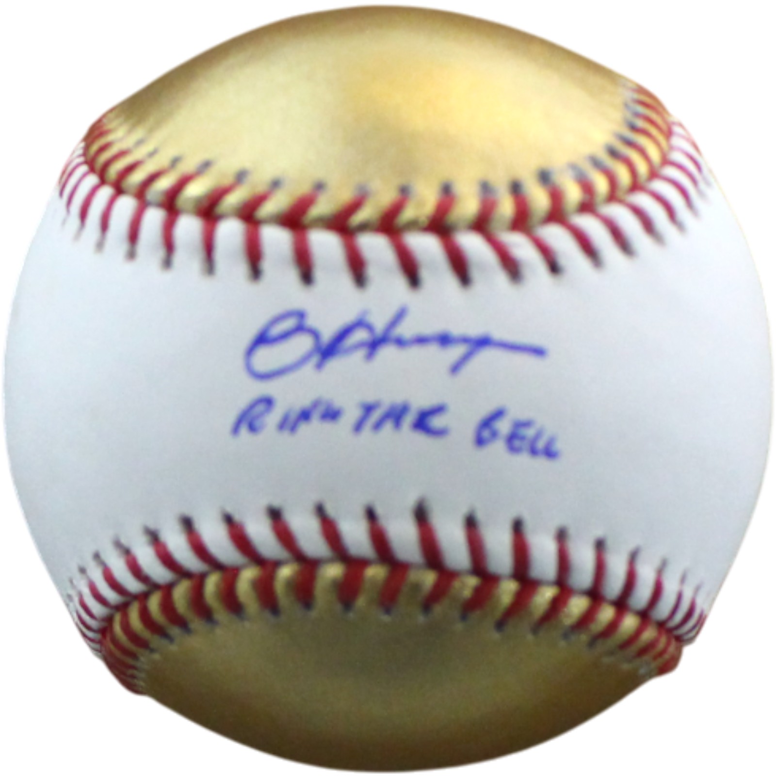 Bryce Harper Autographed Philadelphia Phillies OML Baseball Insc. Fanatics 54471