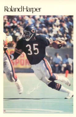 Roland Harper Chicago Bears Mini Poster 5/50 Marketcom 46222
