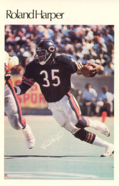 Roland Harper Chicago Bears Mini Poster 5/50 Marketcom 46224