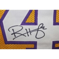 Ron Harper Autographed Pro Style Jersey Yellow Size XL Tristar Productions 58769
