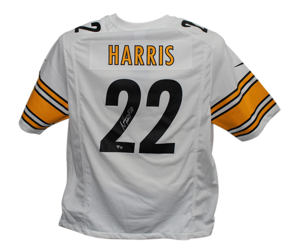 Najee Harris Signed Pittsburgh Steelers White Nike Game XL Jersey FAN
