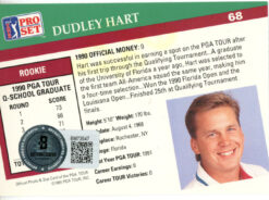 Dudley Hart Autographed 1991 Pro Set #68 Trading Card Beckett 44859