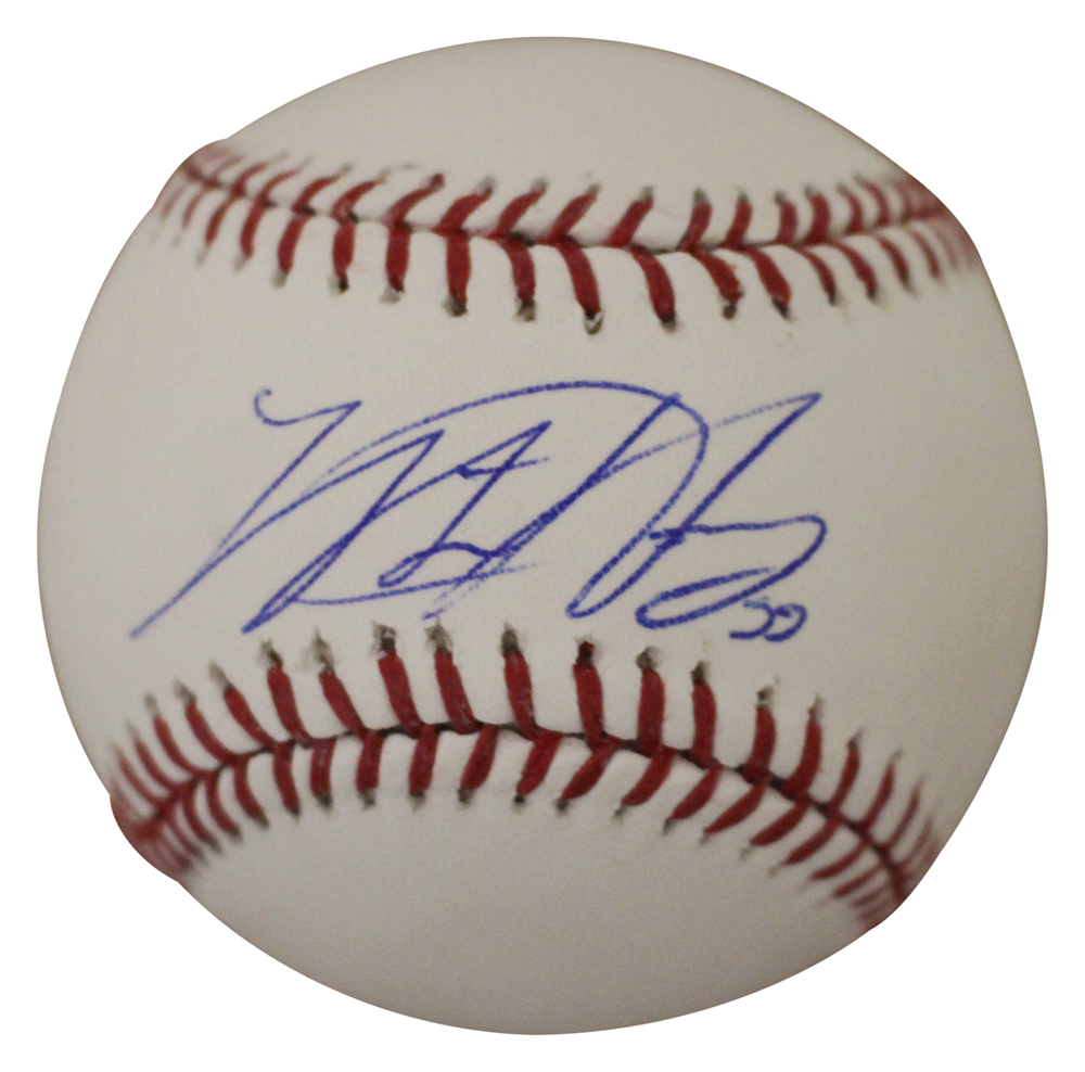 Matt Harvey Autographed/Signed New York Mets OML Baseball BAS 27360