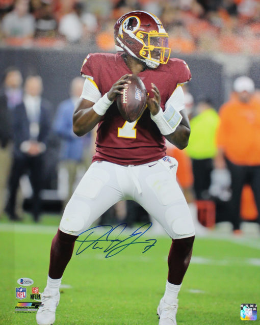 Dwayne Haskins Autographed/Signed Washington Redskins 16x20 Photo BAS 25053
