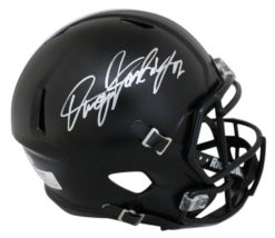 Dwayne Haskins Signed Ohio State Buckeyes Black Speed Replica Helmet BAS 25048