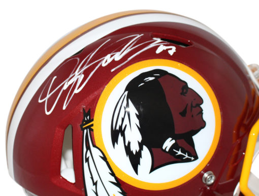Dwayne Haskins Signed Washington Redskins Authentic Speed Helmet BAS 25045