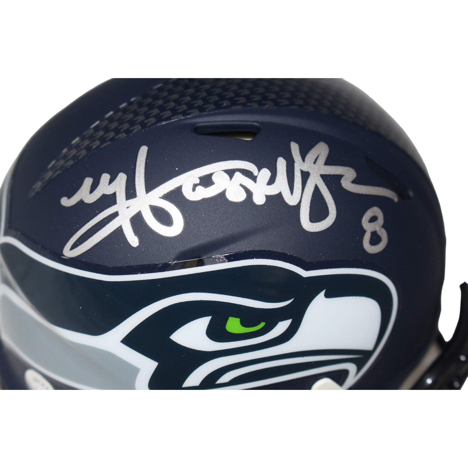 Matt Hasselback Signed Seattle Seahawks Mini Helmet Beckett