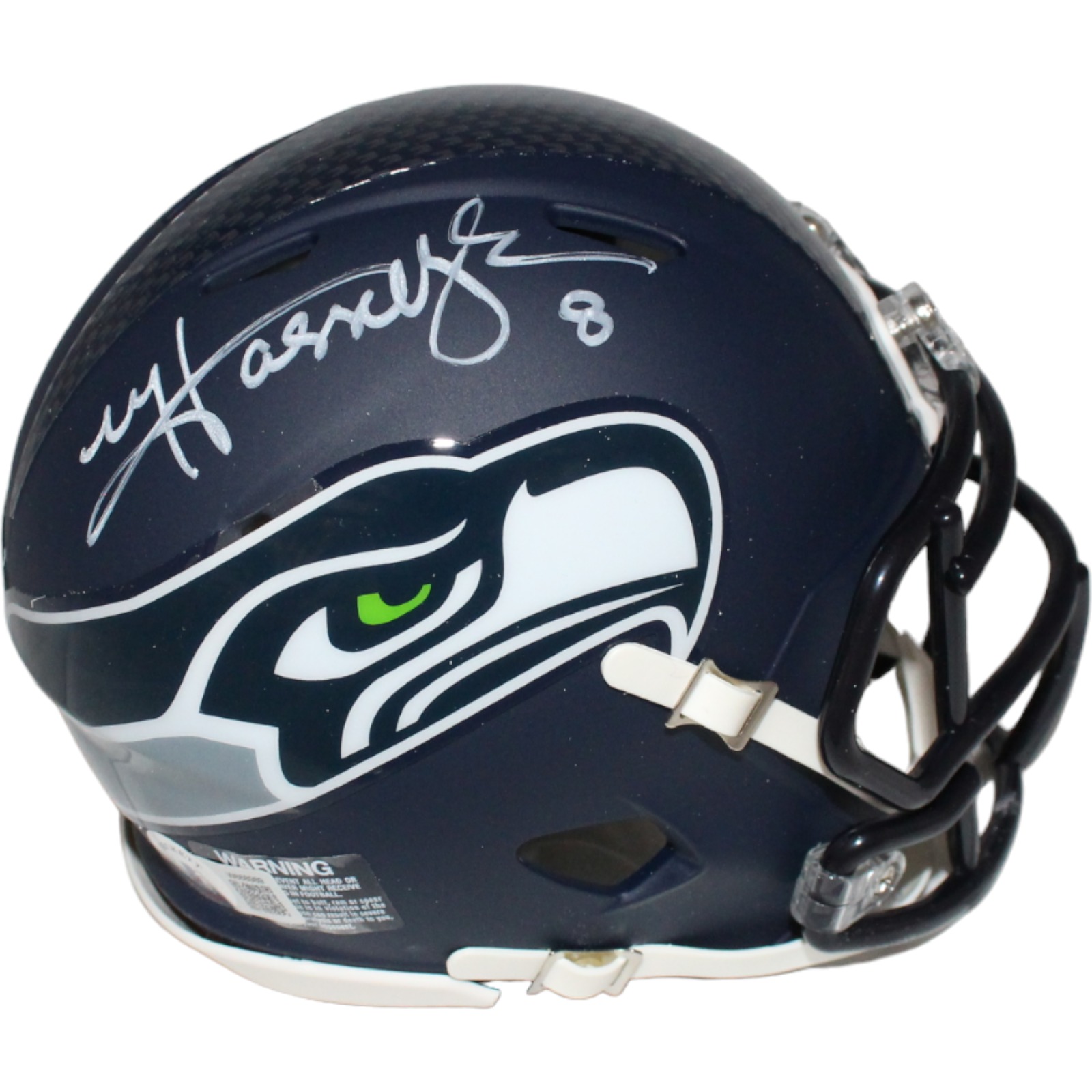 Matt Hasselback Signed Seattle Seahawks Mini Helmet Beckett