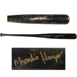Charlie Hayes Signed Colorado Rockies Game Used Louisville Slugger Bat 53921
