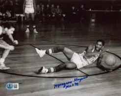 Marques Haynes Autographed Harlem Globetrotters 8x10 Photo HOF Beckett 57347