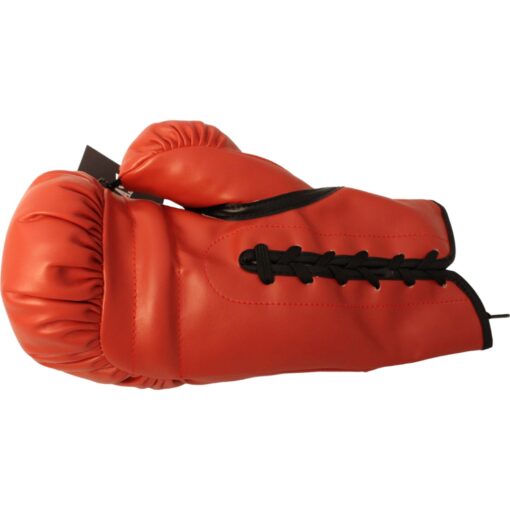 Tommy Hearns Signed Red Right Boxing Glove Hitman Beckett 44777