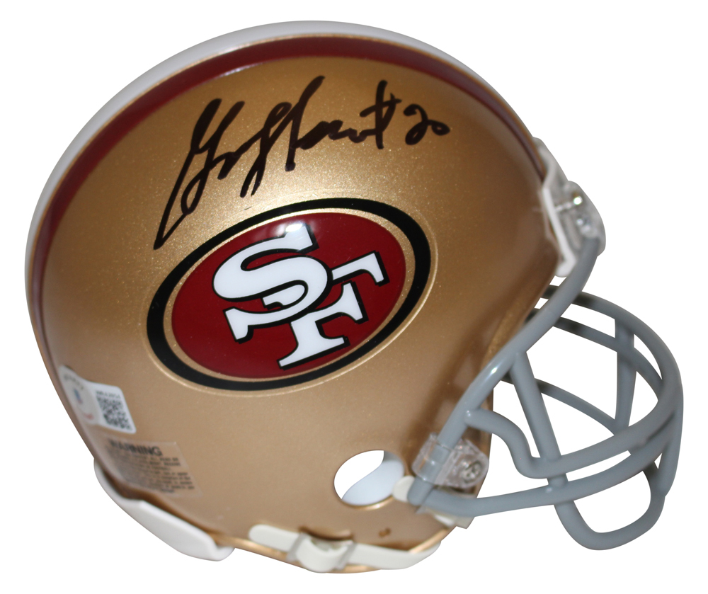 Garrison Heart Autographed San Francisco 49ers VSR4 Mini Helmet Beckett
