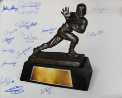 Heisman Trophy Winners Autographed/Signed 16x20 Photo 16 Sigs 15587