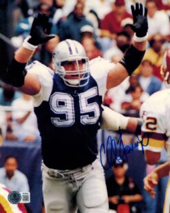 Chad Hennings Autographed Dallas Cowboys 8x10 Photo Beckett 56760