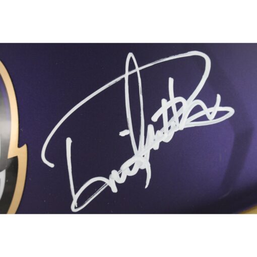 Derrick Henry Autographed Baltimore Ravens Authentic 24 Alt Helmet Beckett 49177