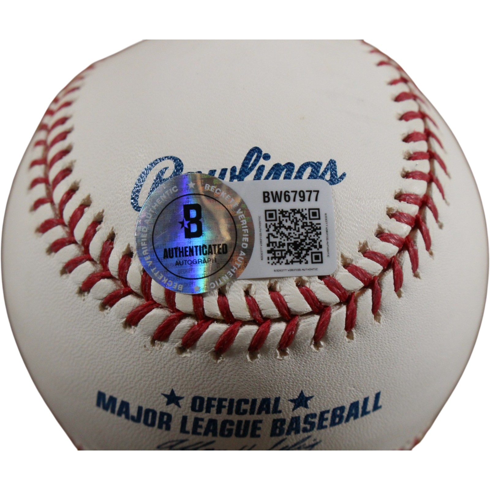 Orel Hershiser Autographed/Signed Los Angeles Dodgers OML Baseball Beckett 56504 3 Orel Hershiser Autographed/Signed Los Angeles Dodgers OML Baseball Beckett 56504