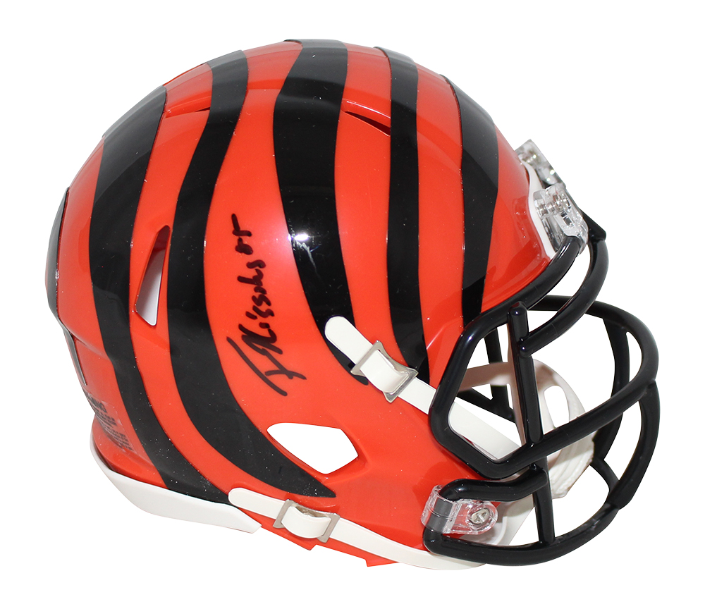 Tee Higgins Autographed Cincinnati Bengals Speed Mini Helmet Beckett