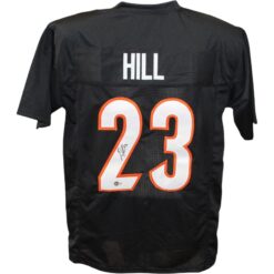 Dax Hill Autographed/Signed Pro Style Black Jersey Beckett