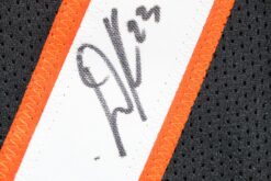 Dax Hill Autographed/Signed Pro Style Size XL Black Jersey Beckett 59444