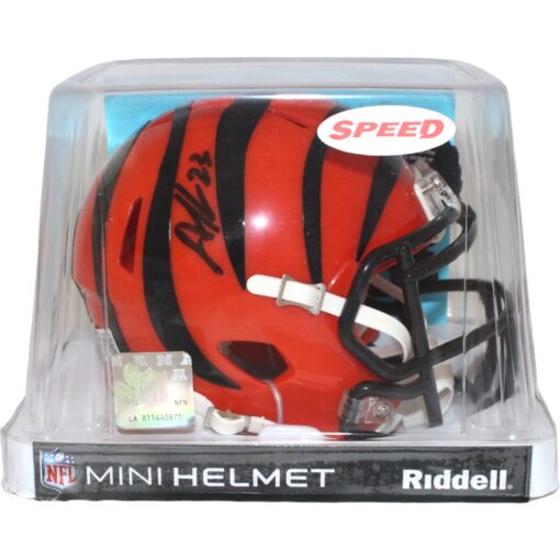 Dax Hill Autographed/Signed Cincinnati Bengals Mini Helmet Beckett