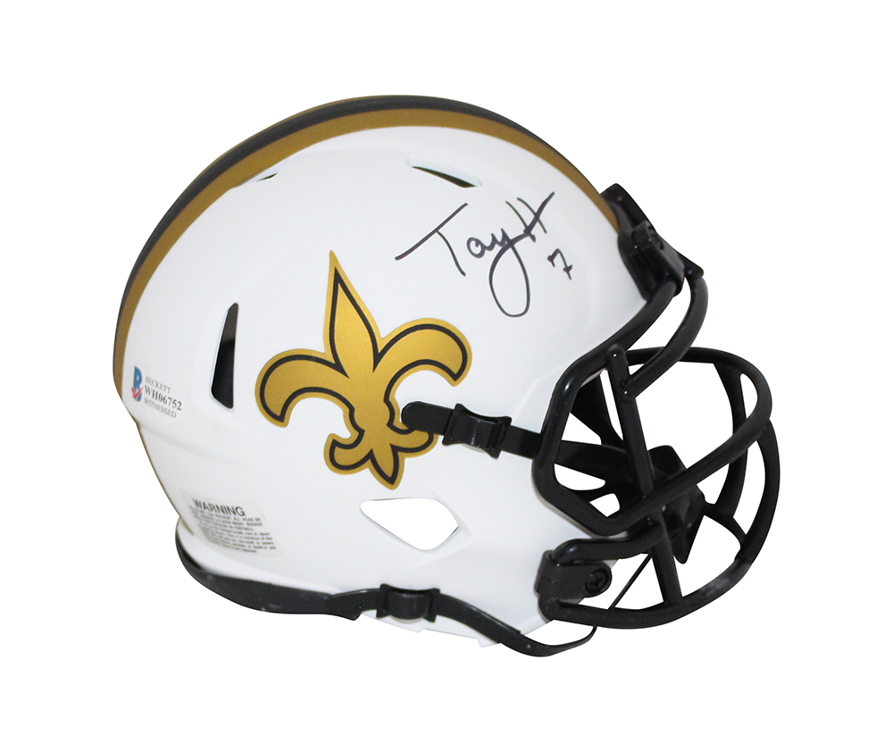 taysom hill signed helmet