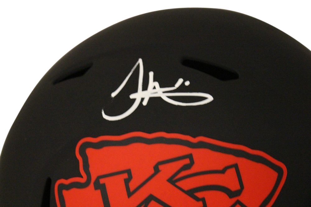 Tyreek Hill Autographed Kansas City Chiefs F/S Eclipse Speed Helmet BAS 30433