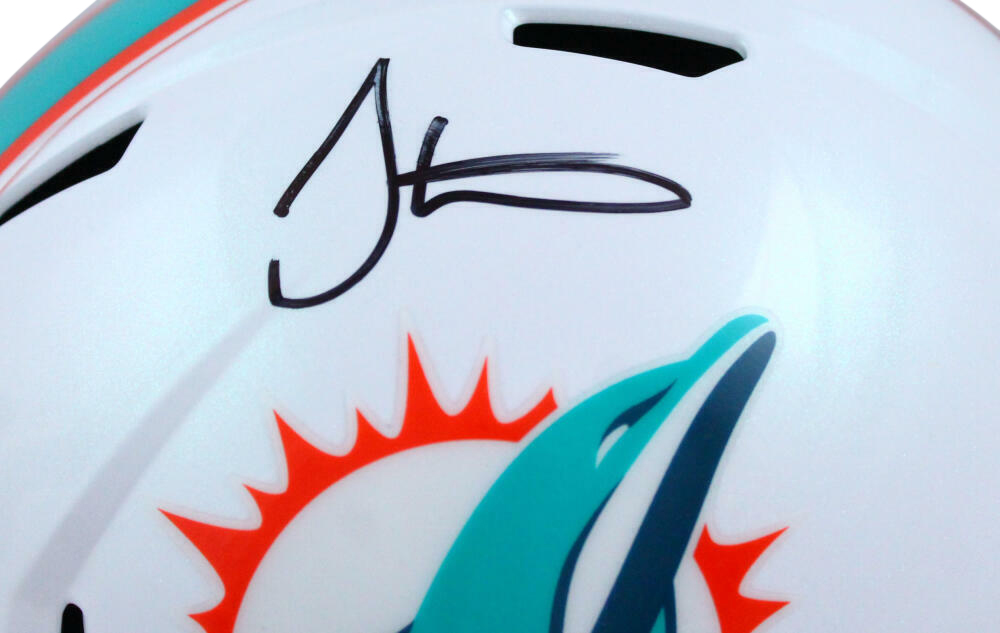 Tyreek Hill Autographed/Signed Miami Dolphins F/S Speed Helmet Beckett