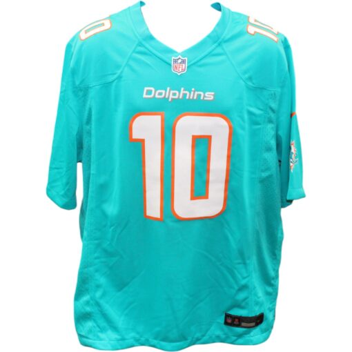 Tyreek Hill Autographed Miami Dolphins Aqua Nike Jersey Beckett 44969
