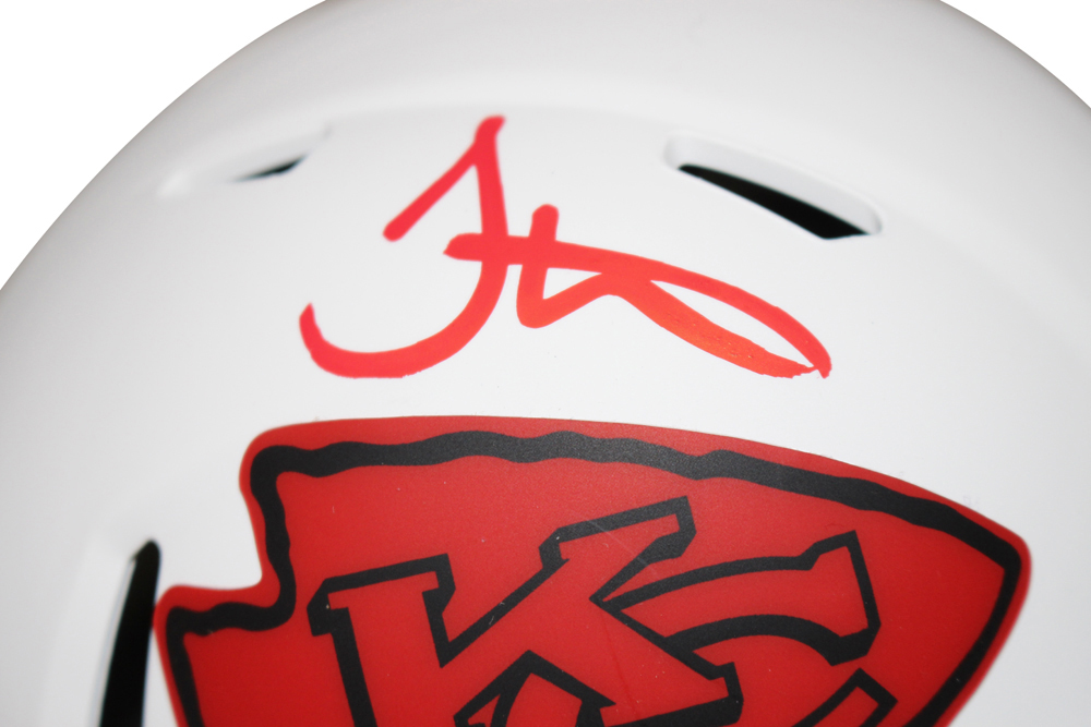 Tyreek Hill Autographed Kansas City Chiefs Lunar Mini Helmet Beckett