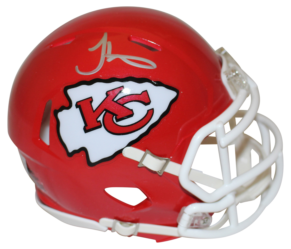 Tyreek Hill Autographed Kansas City Chiefs Speed Mini Helmet Beckett