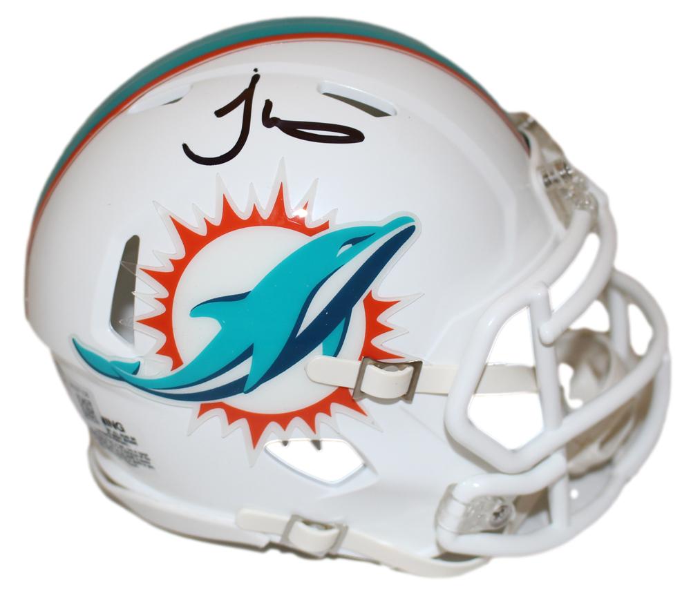 1972 MIAMI DOLPHINS NAMEPLATE FO AUTOGRAPHED Signed FOOTBALL-HELMET-JERSEY-PHOTO 