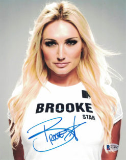Brooke Hogan Autographed/Signed 8x10 Photo BAS 24335