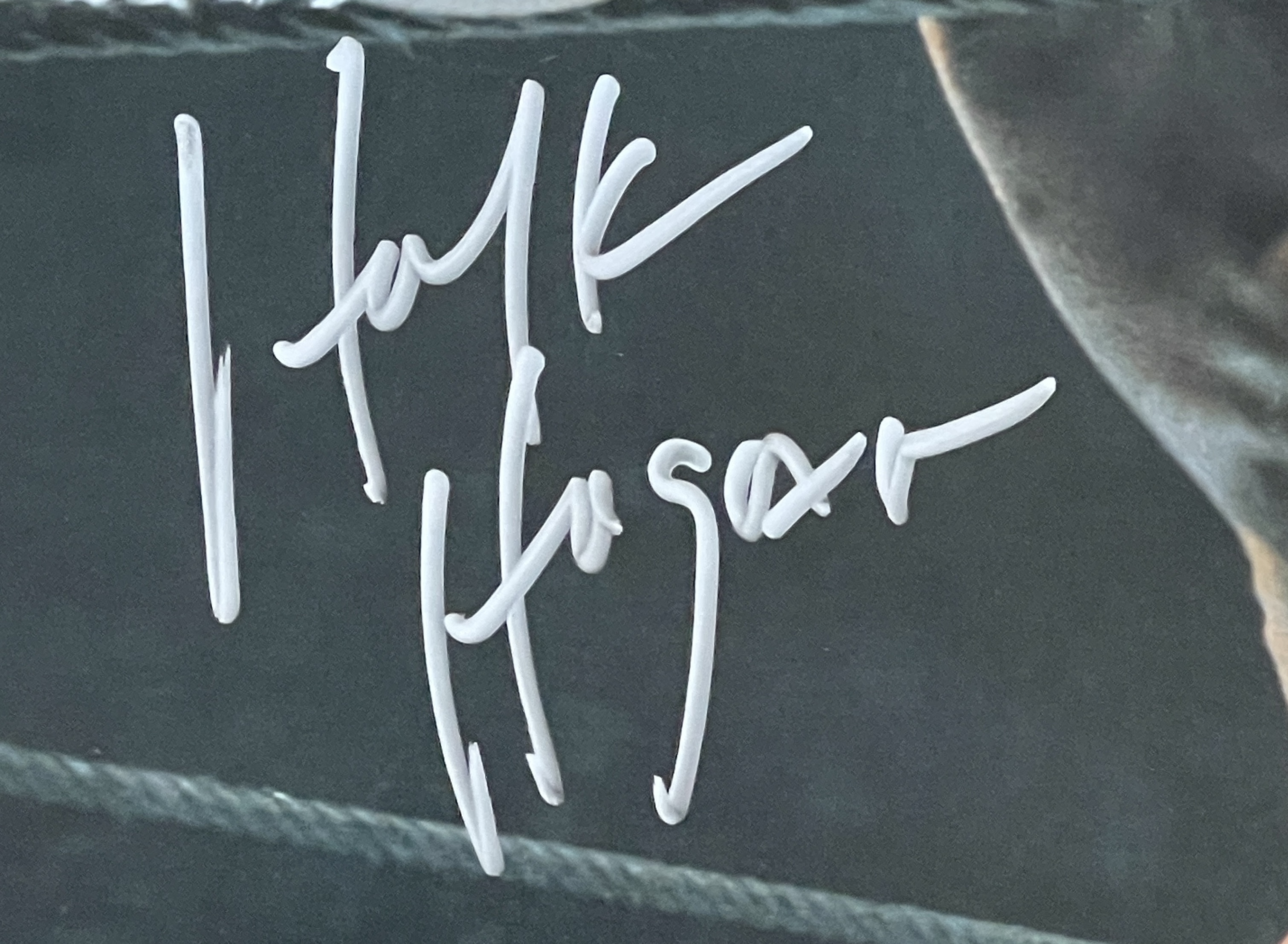 Hulk Hogan Autographed/Signed 16x20 Photo Beckett