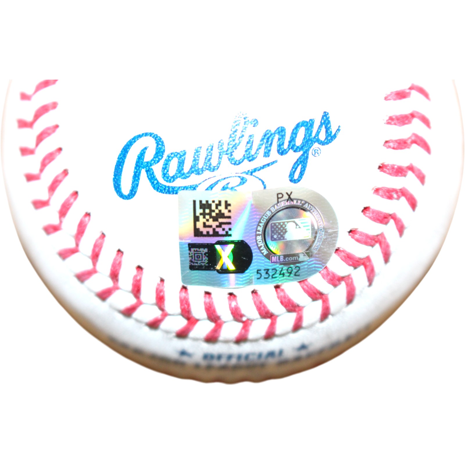 Jackson Holliday Autographed Baltimore Orioles OML Baseball Insc. MLB 54499