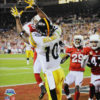 Santonio Holmes Unsigned Pittsburgh Steelers 16x20 Photo 12761 PF