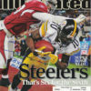 Santonio Holmes Signed Pittsburgh Steelers Sports Illustrated Mag MVP JSA 24917