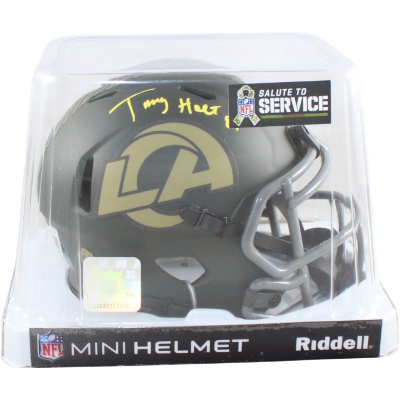 Torry Holt Autographed Los Angeles Rams Mini Helmet 25 STS Beckett WIT 58582 5 Torry Holt Autographed Los Angeles Rams Mini Helmet 25 STS Beckett WIT 58582