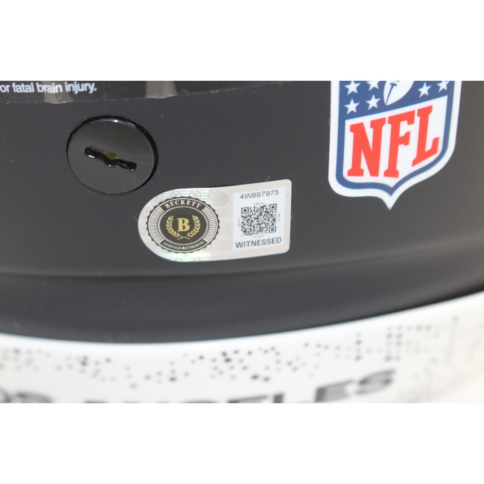 Torry Holt Autographed Los Angeles Rams SpeedFlex Rivalries Helmet Beckett 56884 6 Torry Holt Autographed Los Angeles Rams SpeedFlex Rivalries Helmet Beckett 56884