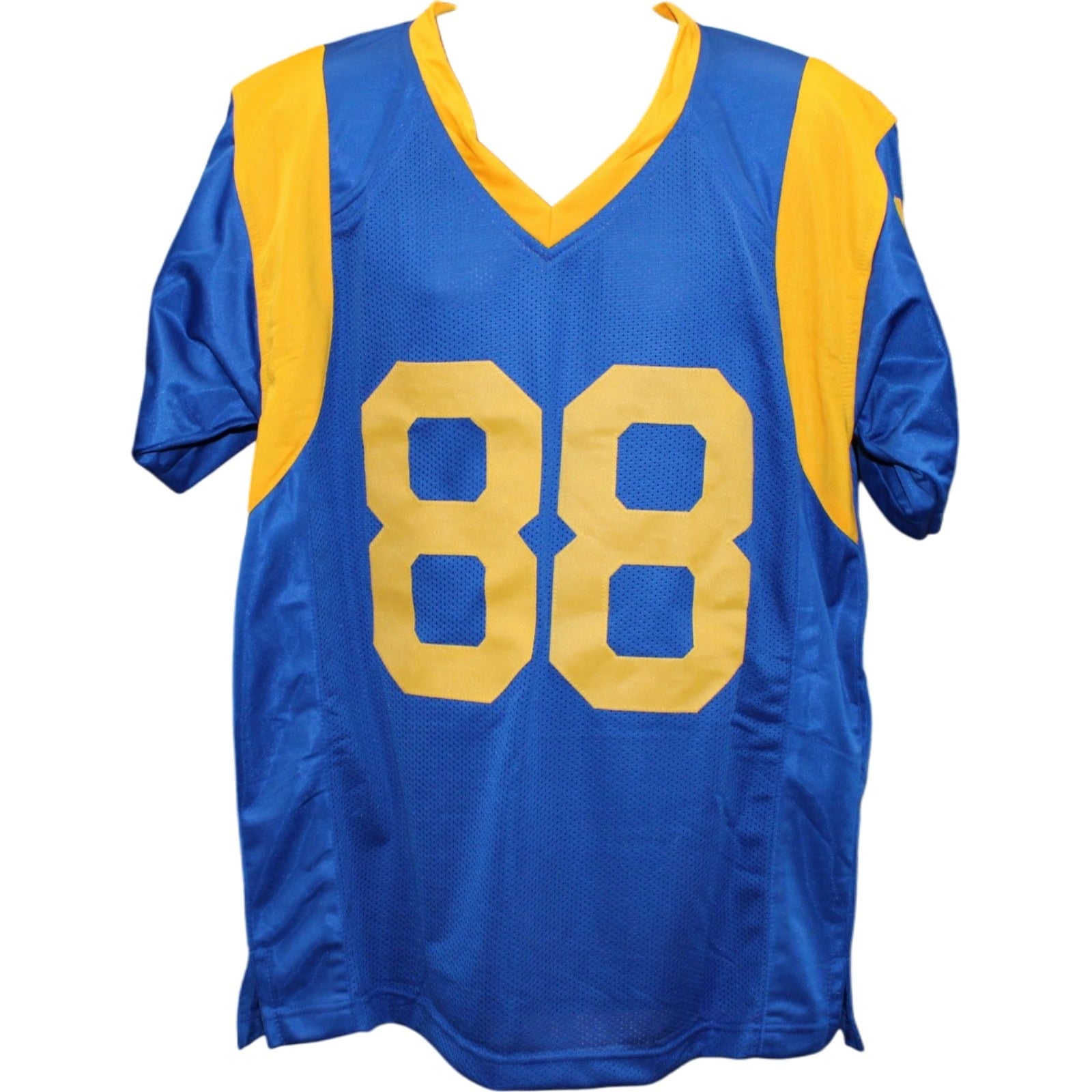 Torry Holt Autographed/Signed Pro Style Sz XL Blue Jersey Beckett W 58520 4 Torry Holt Autographed/Signed Pro Style Sz XL Blue Jersey Beckett W 58520