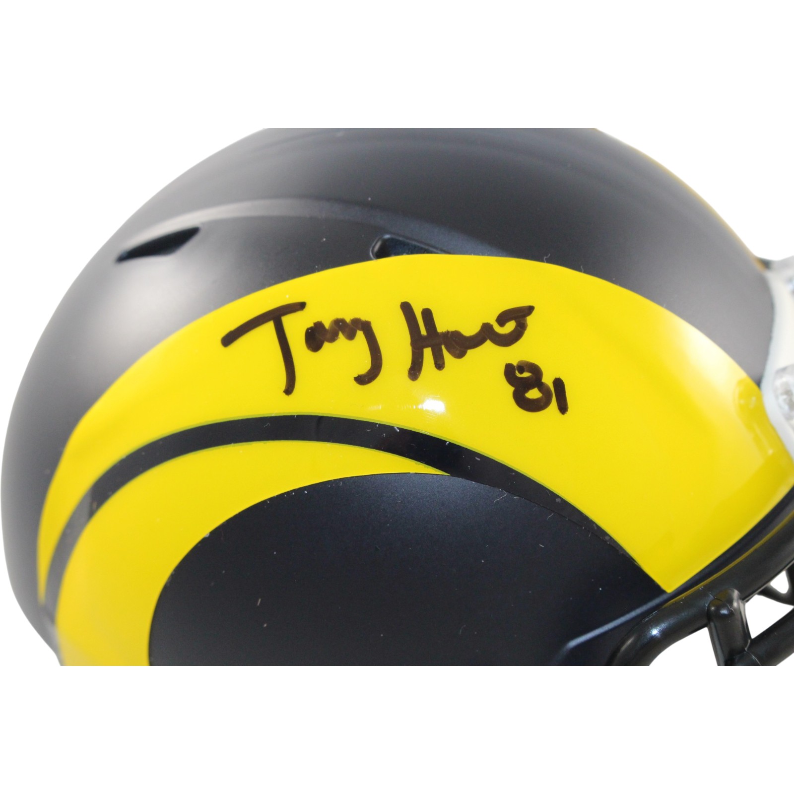 Torry Holt Autographed Los Angeles Rams Rivalries Mini Helmet Beckett WIT 56898 2 Torry Holt Autographed Los Angeles Rams Rivalries Mini Helmet Beckett WIT 56898