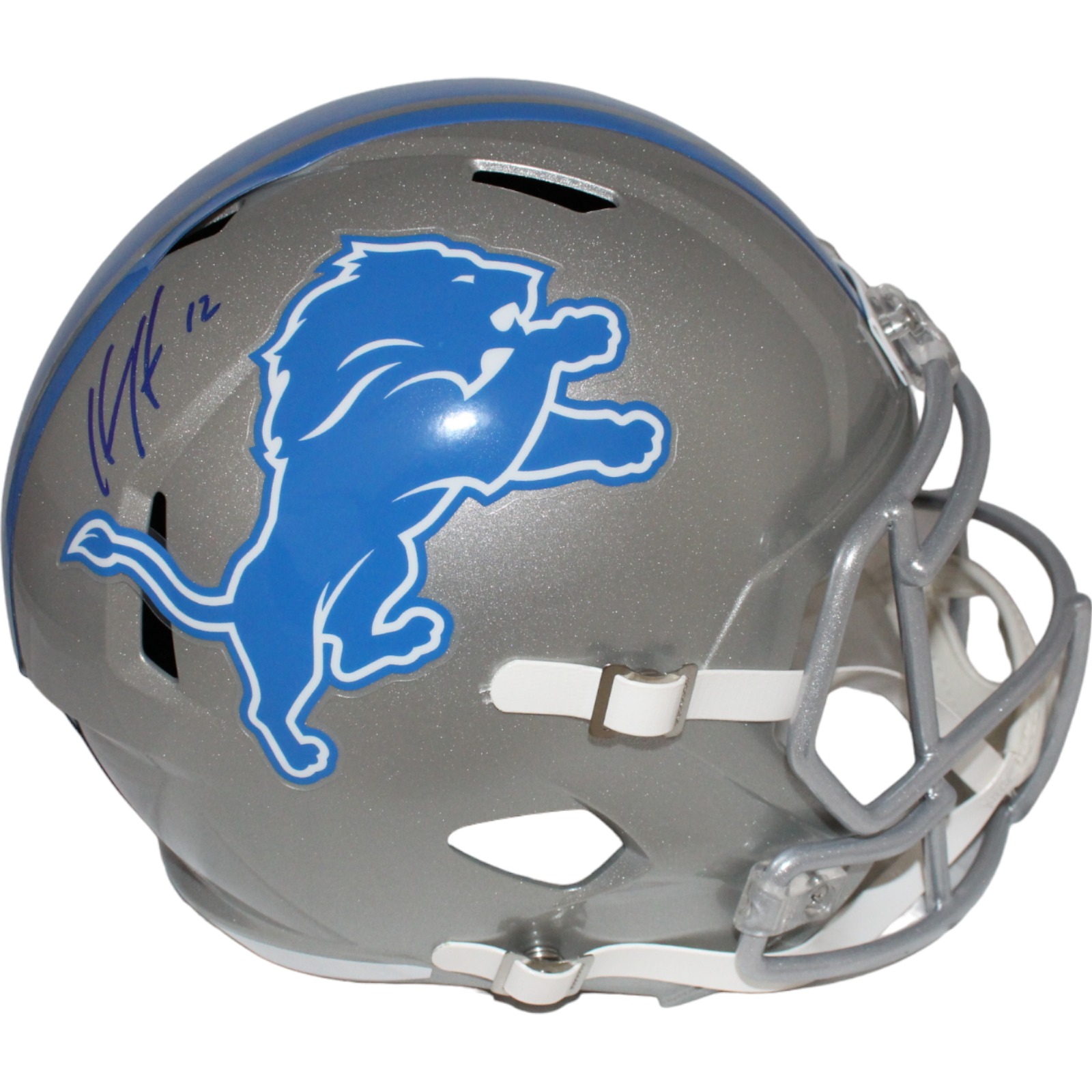 Hendon Hooker Autographed/Signed Detroit Lions F/S Helmet Beckett 