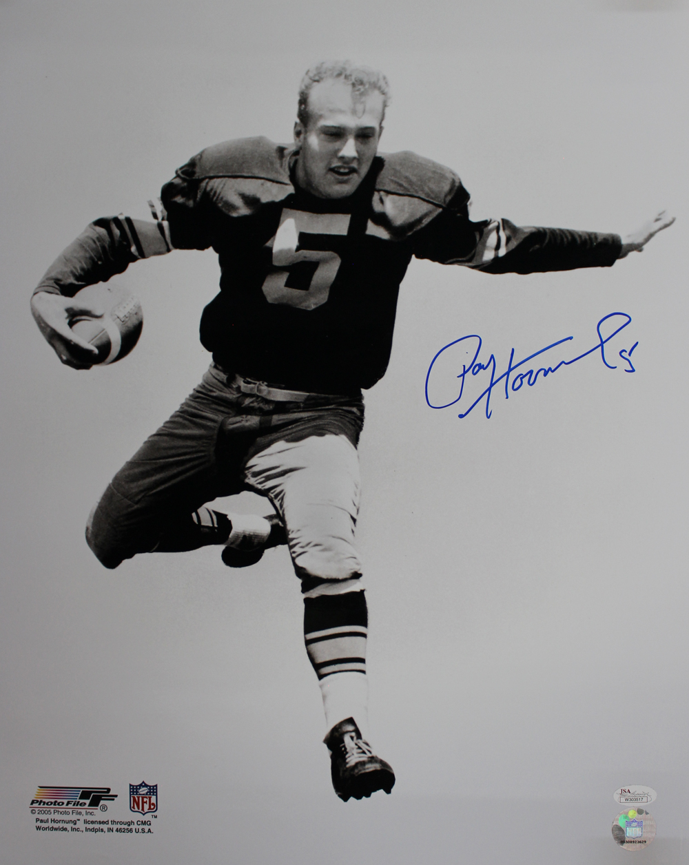 Paul Hornung Autographed/Signed Green Bay Packers 16x20 Photo JSA