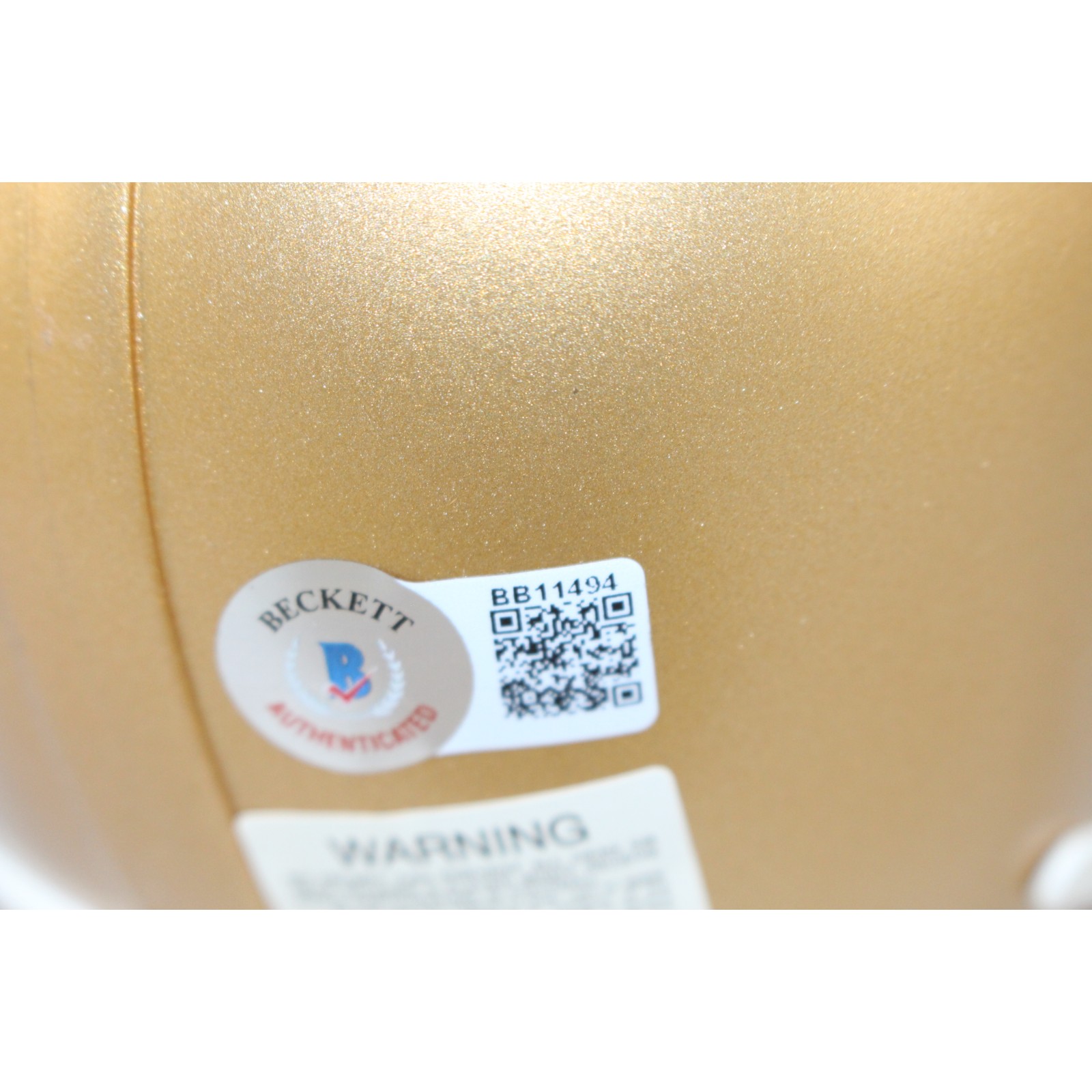 Paul Hornung Autographed Notre Dame Irish VSR4 Mini Helmet Heisman Beckett 52740 4 Paul Hornung Autographed Notre Dame Irish VSR4 Mini Helmet Heisman Beckett 52740